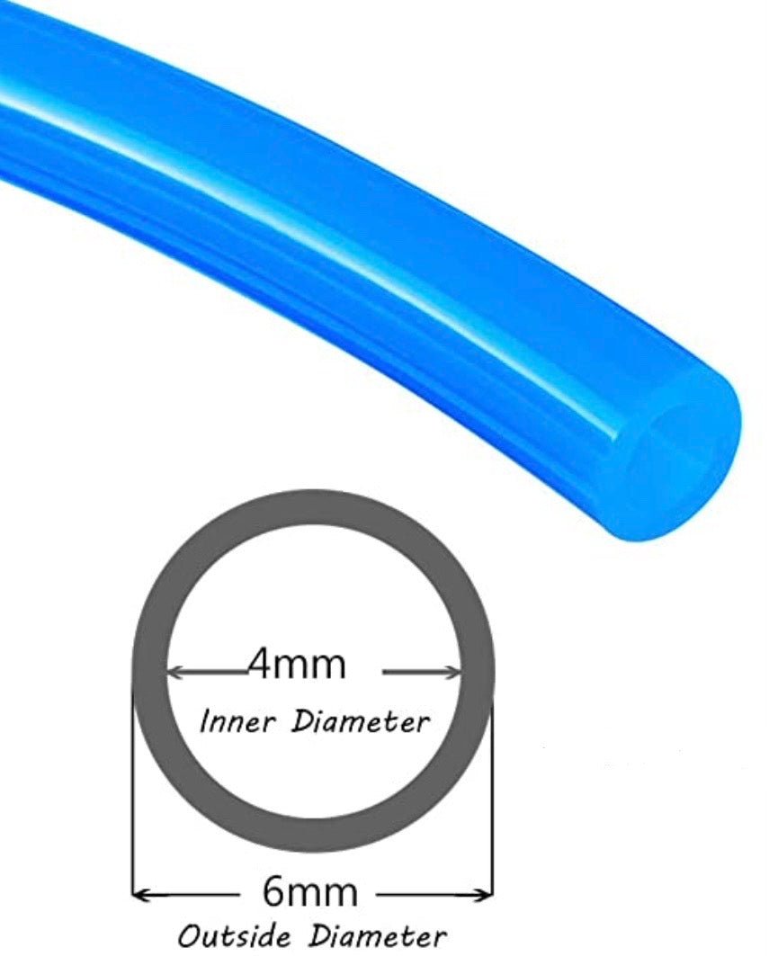 PU air hose pneumatic hose tubing 6mm outside diameter 656 Feet ( 200 Meters ) - 440210006US - Sumiempaques Corp.