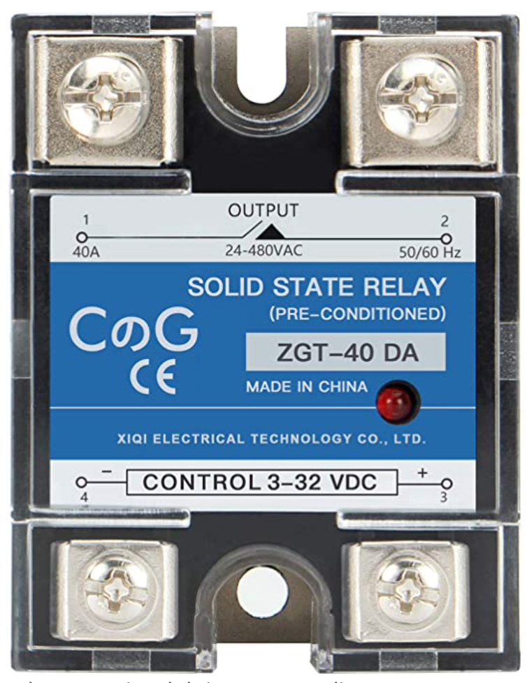 Solid State Relay SSR-40DA  3-32VDC to 24-480VAC