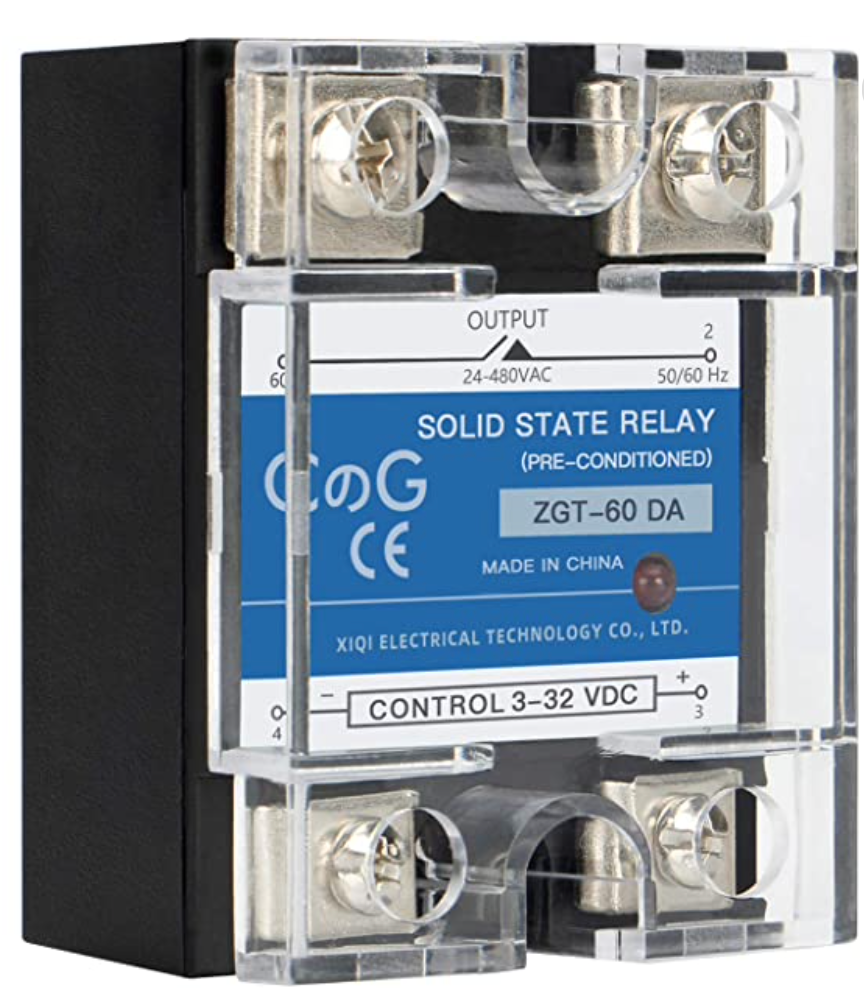 Solid State Relay SSR-60DA  3-32VDC to 24-480VAC